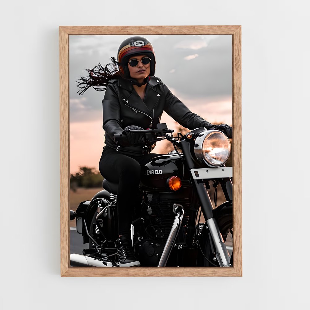 Poster Classique Élégant – affiche Royal Enfield (vue 4)